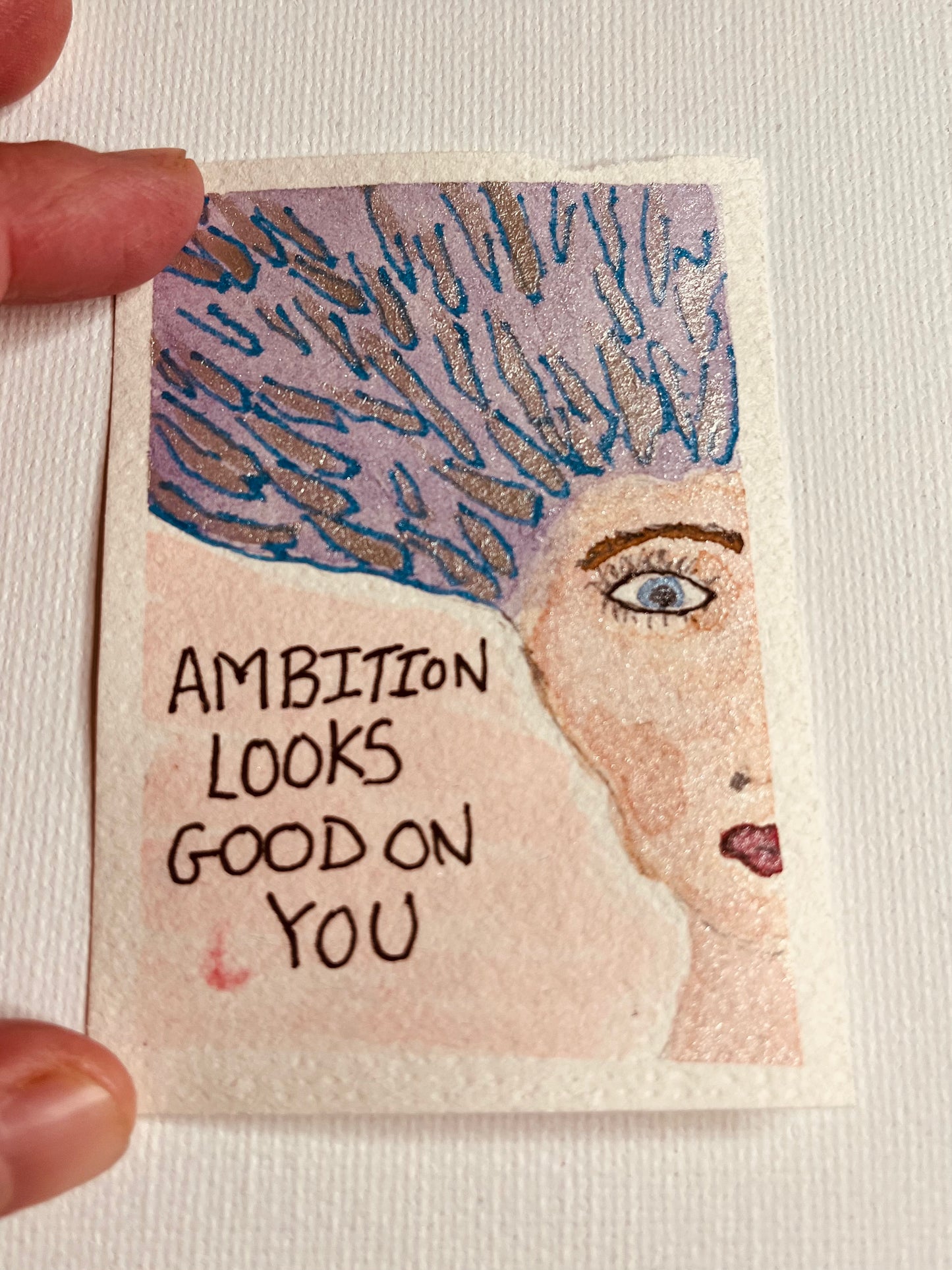 ACEO - Feminist Profile: Ambition Looks Good On You